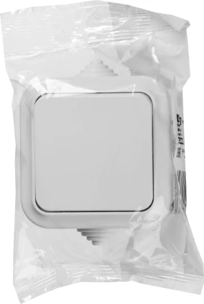 Выключатель STAYER "MASTER" "MAXIMA" одноклавишный, IP54, 6А, 220В 54301-W купить в Когалыме