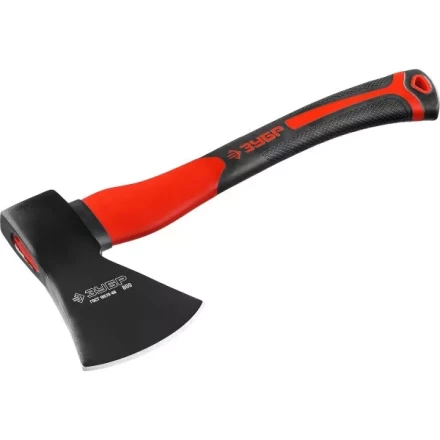 Топор ЗУБР "МАСТЕР" кованый с двухкомпонентной стеклопластиковой рукояткой, 0,8кг 2061-08 купить в Когалыме