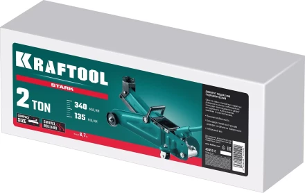 Домкрат подкатной гидравлический KRAFTOOL INDUSTRIE 43453-2 купить в Когалыме