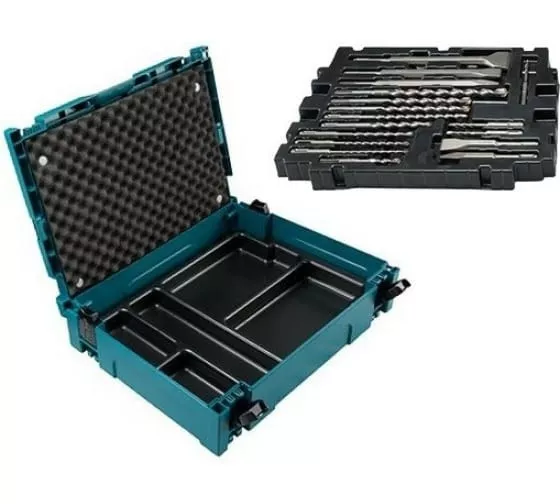 Набор буров и насадок SDS+ Makita B-53877, 17 шт, Makpac купить в Когалыме
