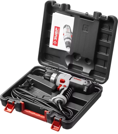 Дрель-шуруповерт сетевая в кейсе ЗСШ-300-2 К серия МАСТЕР купить в Когалыме