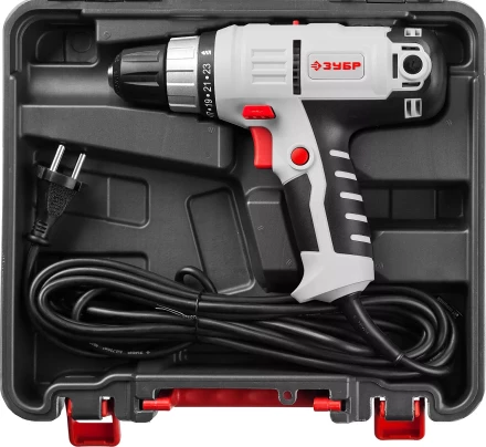 Дрель-шуруповерт сетевая в кейсе ЗСШ-300-2 К серия МАСТЕР купить в Когалыме