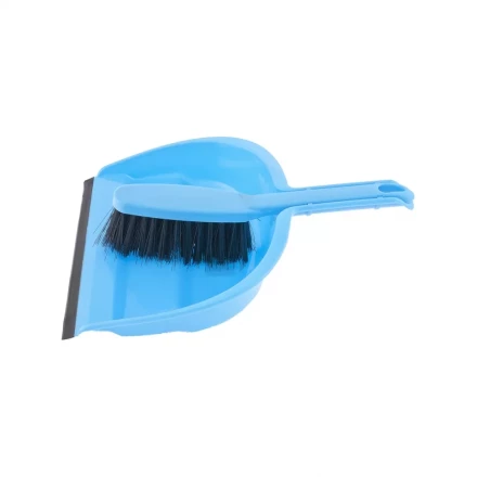 Набор совок с кромкой 313х221 мм и щетка-сметка 305 мм голубой ТМ Elfe 93310 купить в Когалыме