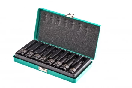 Набор ударных торцевых головок TORX 1/2",  в кейсе 8 шт Stels 13999 купить в Когалыме