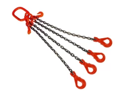 Строп цепной TOR 4СЦ г/п 2,36 т 9,0 м с укорачивающими и самозакрывающимися крюками 1016712