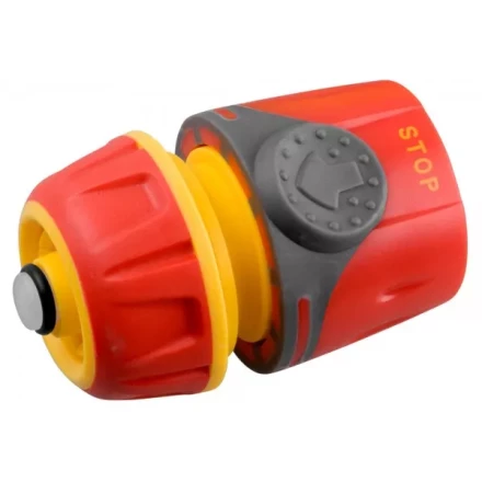 Соединитель GRINDA "Premium" с автостопом, пластмассовый с TPR, 1/2" 8-426429 купить в Когалыме