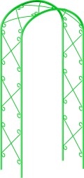 Арка садовая декоративная для вьющихся растений, 227х128см  PALISAD 69123