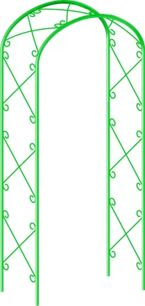 Арка садовая декоративная для вьющихся растений, 227х128см  PALISAD 69123 купить в Когалыме