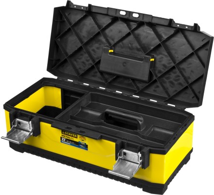 Ящик для инструмента &quot;METALPRO&quot; металлический, STAYER Professional 2-38011-21.5_z01 купить в Когалыме