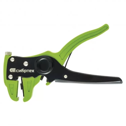 Щипцы для зачистки проводов сечением 0.2-3.5 мм c функция обрезания Сибртех 17731 купить в Когалыме