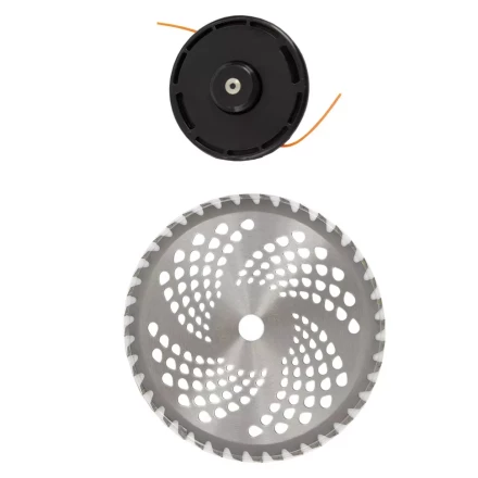 Триммер бензиновый DTL-33S, 33 см3, разъемная штанга, состоит из 2 частей Denzel 96262 купить в Когалыме