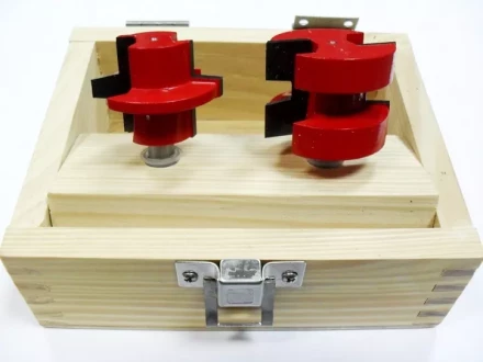 Набор фрез пазовая + шиповая 2шт Кратон 1 09 01 011 купить в Когалыме