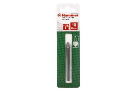 Сверло по плитке HAMMER Ф10х80мм (DR GL 10,0мм*80мм) купить в Когалыме