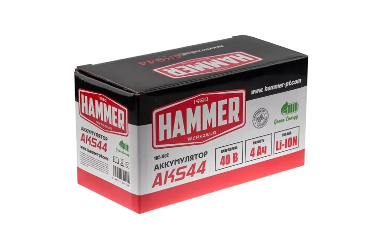 Аккумулятор HAMMER AKS44 (40В 4Ач Li-ion) купить в Когалыме