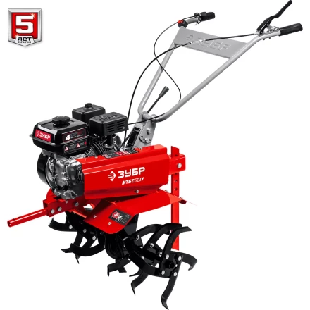 ЗУБР увеличенные колеса, 7 л.с., мотоблок с понижающей передачей (МТБ-400 У) купить в Когалыме