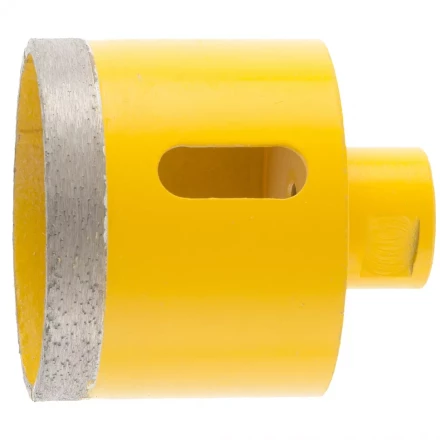 Сверло алмазное по керамограниту 68мм мокрое резание М14 DENZEL 72693 купить в Когалыме