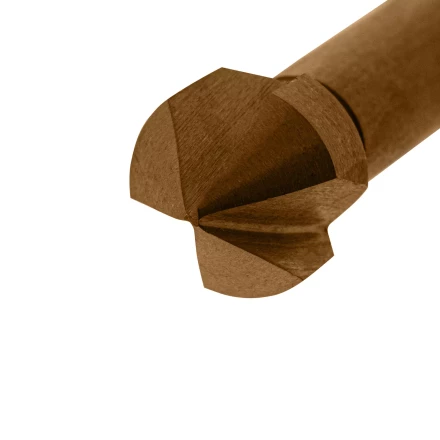 Зенковка конусная под М6, HSS, по металлу, цилиндрический хвостовик Denzel 72307 купить в Когалыме