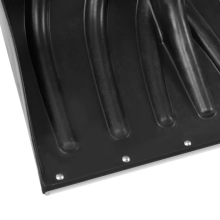 Лопата для уборки снега пластиковая, 490х325х1380 мм, стальной черенок, Palisad 61661 купить в Когалыме