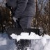 Лопата для уборки снега пластиковая, 490х325х1380 мм, стальной черенок, Palisad 61661 купить в Когалыме