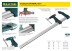 Струбцина, KRAFTOOL 32011-050-200, тип &quot;F&quot;, DIN 5117, двухкомпонентная ручка, 50х200мм 32011-050-200 купить в Когалыме