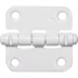 Петля накладная стальная "ПН-40", цвет белый, универсальная, 40мм 37621-40 купить в Когалыме
