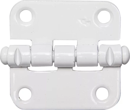 Петля накладная стальная "ПН-40", цвет белый, универсальная, 40мм 37621-40 купить в Когалыме