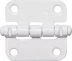 Петля накладная стальная "ПН-40", цвет белый, универсальная, 40мм 37621-40 купить в Когалыме
