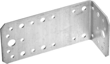 Крепежный уголок ЗУБР "МАСТЕР" асимметричный, 65х50х130мм, 20шт 310155-65 купить в Когалыме