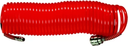 Шланг спиральный воздушный 5 м 18 бар с быстросъемными соединениями  MATRIX 57002 купить в Когалыме