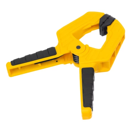 Струбцина клещеобразная Denzel, усиленная 50 х 35 мм, двухкомпонентные рукоятки, 20795 купить в Когалыме