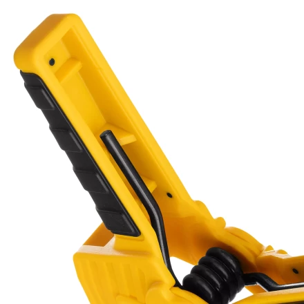 Струбцина клещеобразная Denzel, усиленная 50 х 35 мм, двухкомпонентные рукоятки, 20795 купить в Когалыме