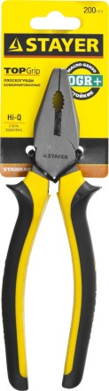Плоскогубцы комбинированные &quot;TopGrip&quot;, 200мм, STAYER 2205-1-20_z01 купить в Когалыме