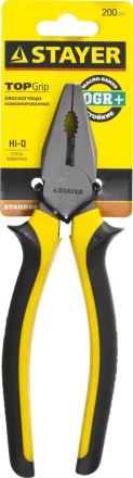 Плоскогубцы комбинированные "TopGrip", 200мм, STAYER 2205-1-20_z01 купить в Когалыме