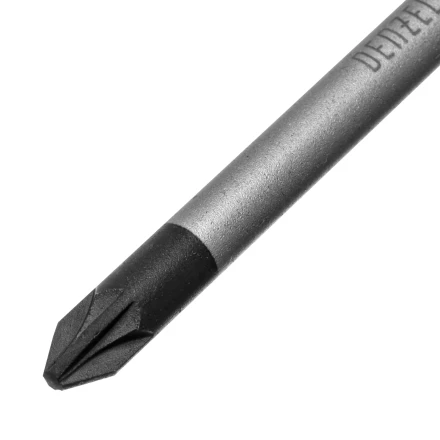 Отвертка, PZ2x100 мм, S2, 3к рукоятка Denzel 122077 купить в Когалыме