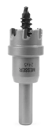 ТСТ коронка MESSER 24X5 с центрирующим сверлом и толкающей пружиной купить в Когалыме