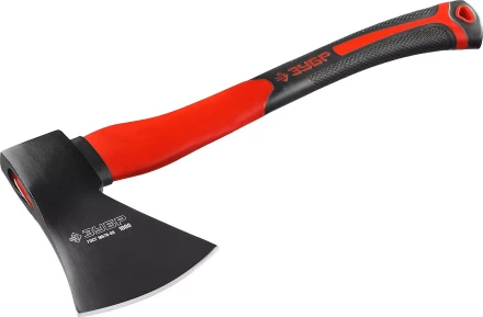 Топор ЗУБР "МАСТЕР" кованый с двухкомпонентной стеклопластиковой рукояткой, 1,0кг 2061-10 купить в Когалыме