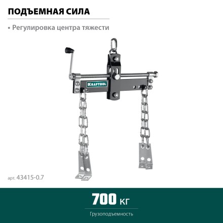 Траверсы для гидравлического крана KRAFTOOL 43415-0.7 купить в Когалыме