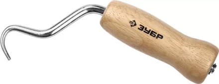 Скручиватель ЗУБР "МАСТЕР" проволоки, крюк из нержавеющей стали, буковая рукоятка 23807 купить в Когалыме