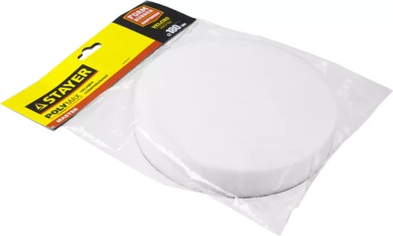 Полировальная насадка STAYER "MASTER" из поролона на липучке d=180мм 35920-180 купить в Когалыме