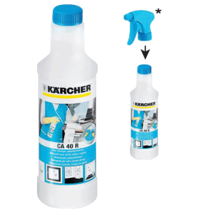 Средство чистящее KARCHERC A40R, для стекол, 0,5 л, БЕЗ РАСПЫЛИТЕЛЯ купить в Когалыме