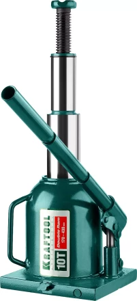 Домкрат гидравлический бутылочный "Double Ram", сварной, телескопический, 10т, 170-430мм, KRAFTOOL 43463-10 43463-10 купить в Когалыме