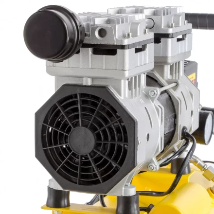 Компрессор безмаслянный Denzel DLS950/24 малошумный 58026 купить в Когалыме