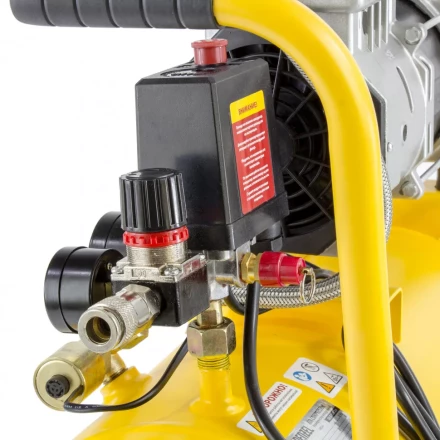 Компрессор безмаслянный Denzel DLS950/24 малошумный 58026 купить в Когалыме