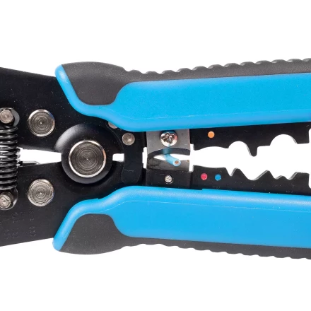 Автоматический многофункциональный стриппер КВТ WS-17 для снятия изоляции с проводов 0.05–10 мм(84418) купить в Когалыме