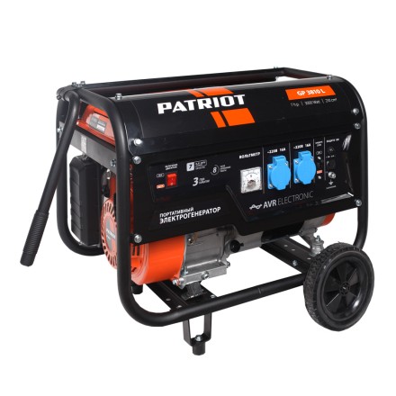 Генератор бензиновый PATRIOT GP 3810 L купить в Когалыме