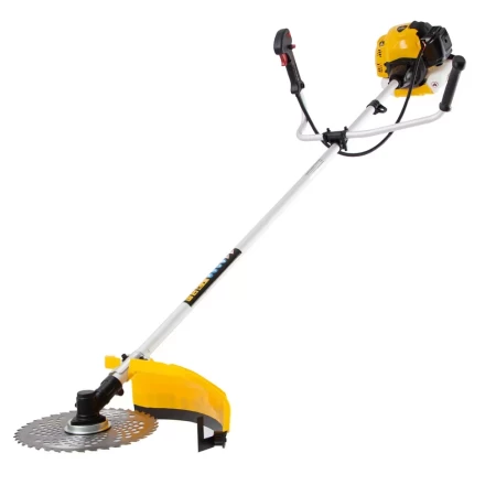 Триммер бензиновый DTL-33, 33 см3, неразъемная штанга, состоит из 2 частей Denzel 96261 купить в Когалыме