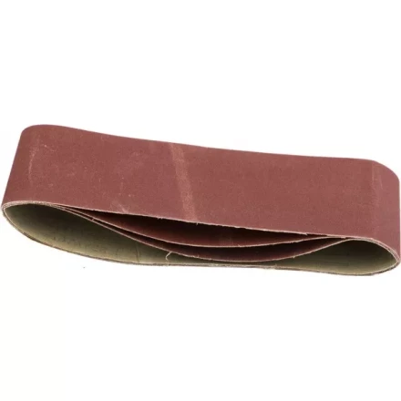 Лента STAYER "MASTER" шлифовальная универсальная бесконечная на тканевой основе, для ЛШМ, P120, 100х610мм, 3шт 35443-120 купить в Когалыме