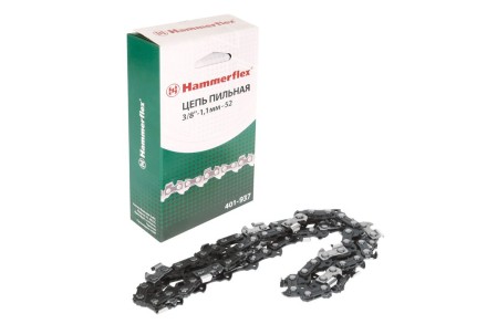 Цепь пильная HAMMER 3/8&#039;&#039;-1.1мм-52 купить в Когалыме