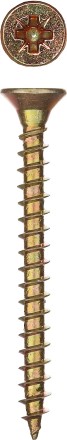 Шурупы ЗУБР &quot;МАСТЕР&quot; по дереву желтопассивированные, 4.0x40мм, 280шт 4-300391-40-040 купить в Когалыме
