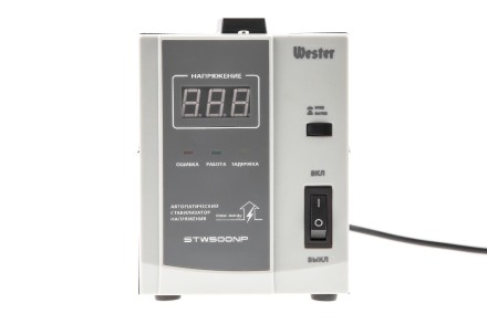 Стабилизатор напряжения WESTER STW500NP купить в Когалыме